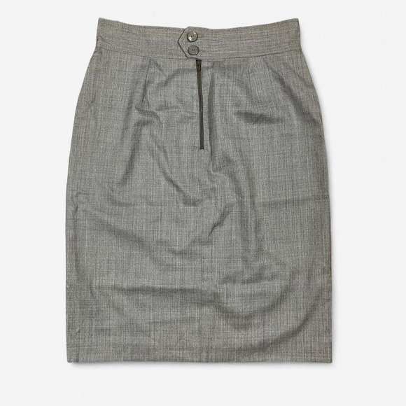 Stella McCartney Dresses & Skirts - Stella McCartney grey wool pencil skirt